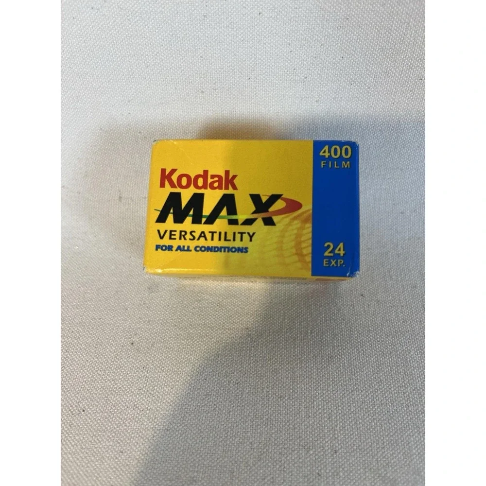 Kodak Max Versatility 400 Film 24 Exposures New Old Stock Exp 2/2006 Photography